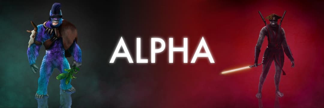 Alpha Gorillasbanner