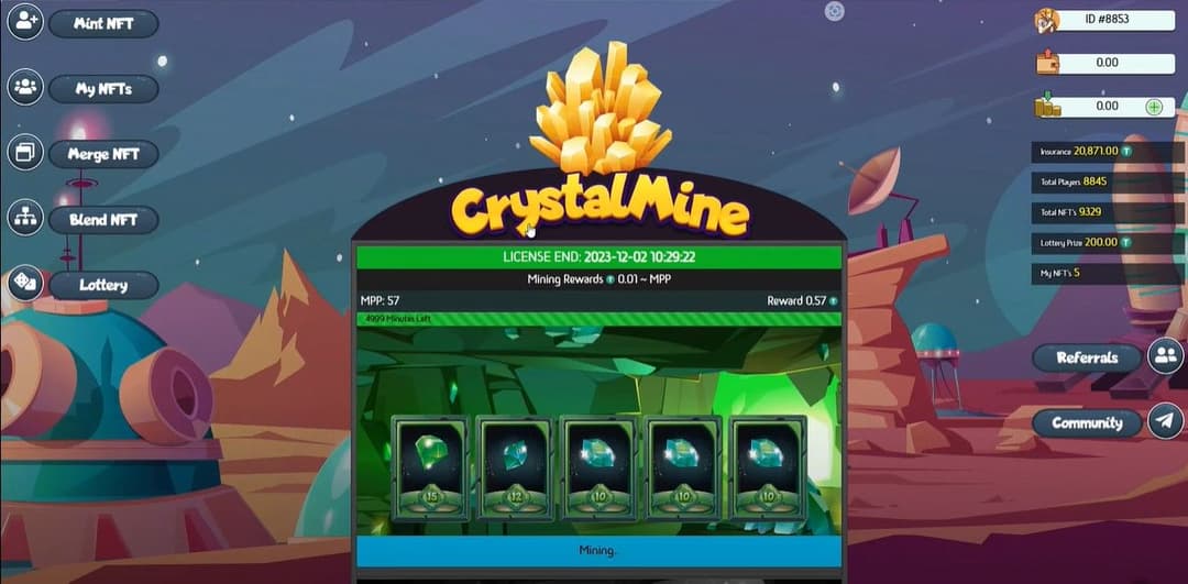 CrystalMinebanner