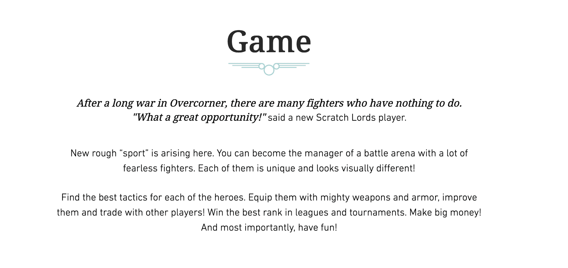 Gamesfy Game Details